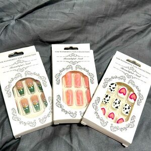 Press on nail trio